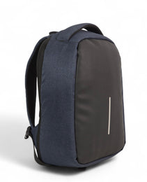 Force 20 Inch Business Laptop Bag for Travel and Short Trips - Anti-theft bag - Black&Navy linen - Anti-theft-11