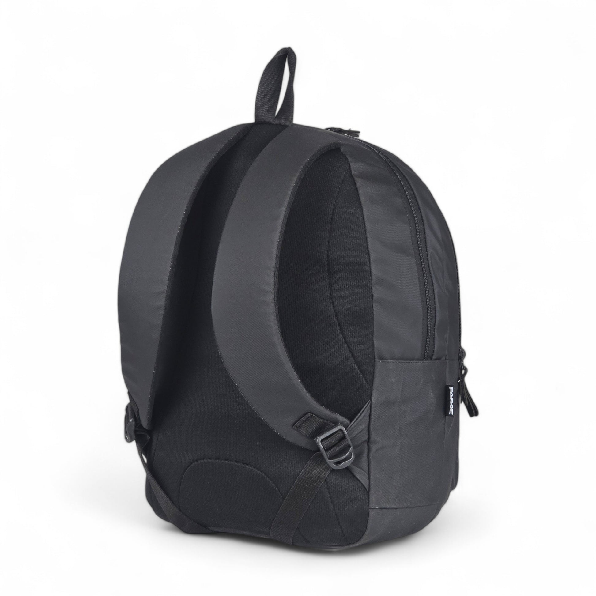 Force soft leather Backpack 14" laptop - Advanced matte BLACK | waterproof | FDB08