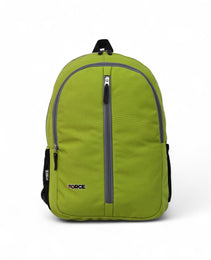 Force Basic Backpack - Fully Waterproof - Olive Green - with Gray Front Zipper FDB-20-48
