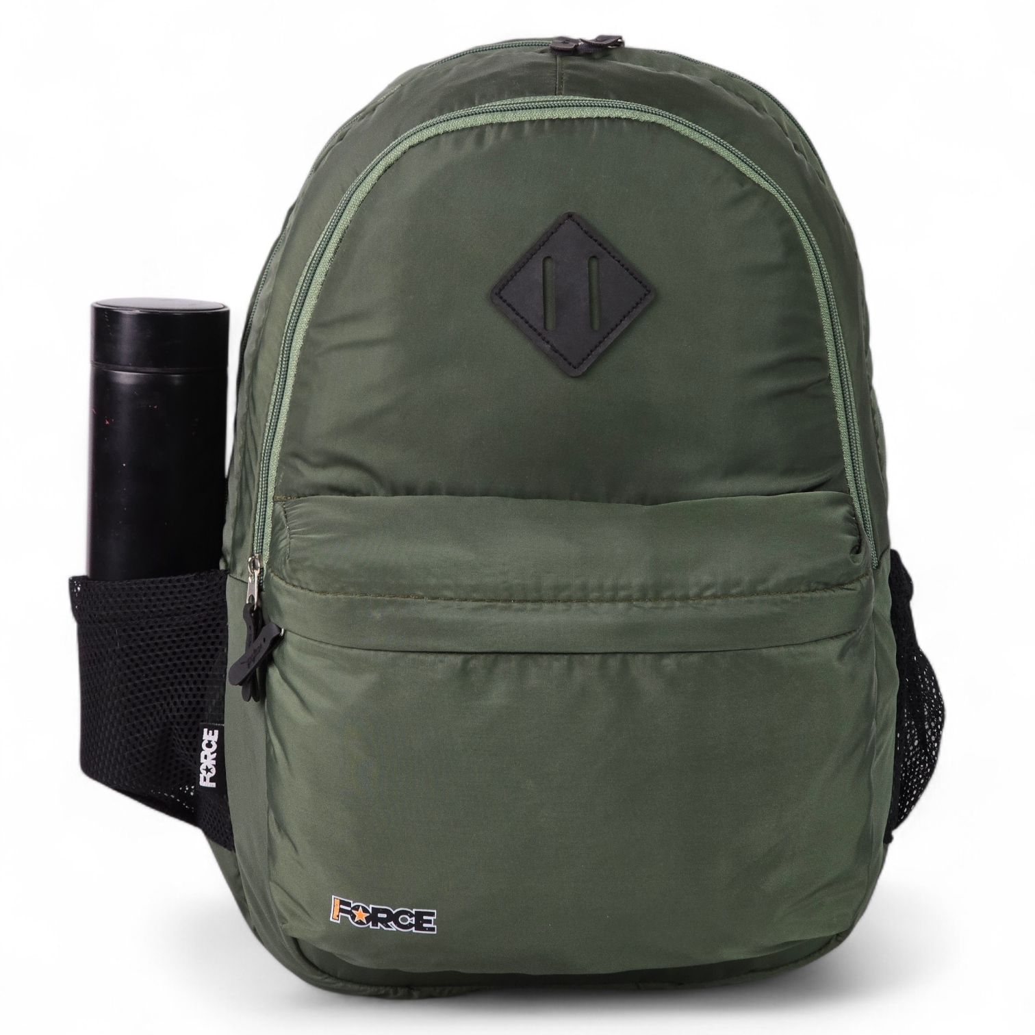 Force 14-inch Laptop Backpack - Advanced Basic - Olive | Water Resistant | FDB12