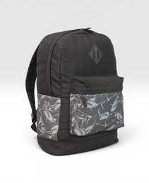 Force 14-inch Laptop Backpack, Black with Gray Shark Pattern - FG-31