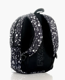 Force Backpack Unisex - floral pattern black - new edition - FNE-013