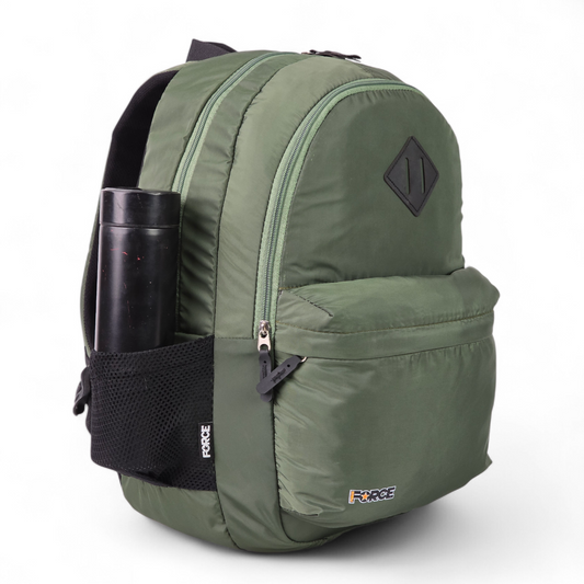 Force 14-inch Laptop Backpack - Advanced Basic - Olive | Water Resistant | FDB12