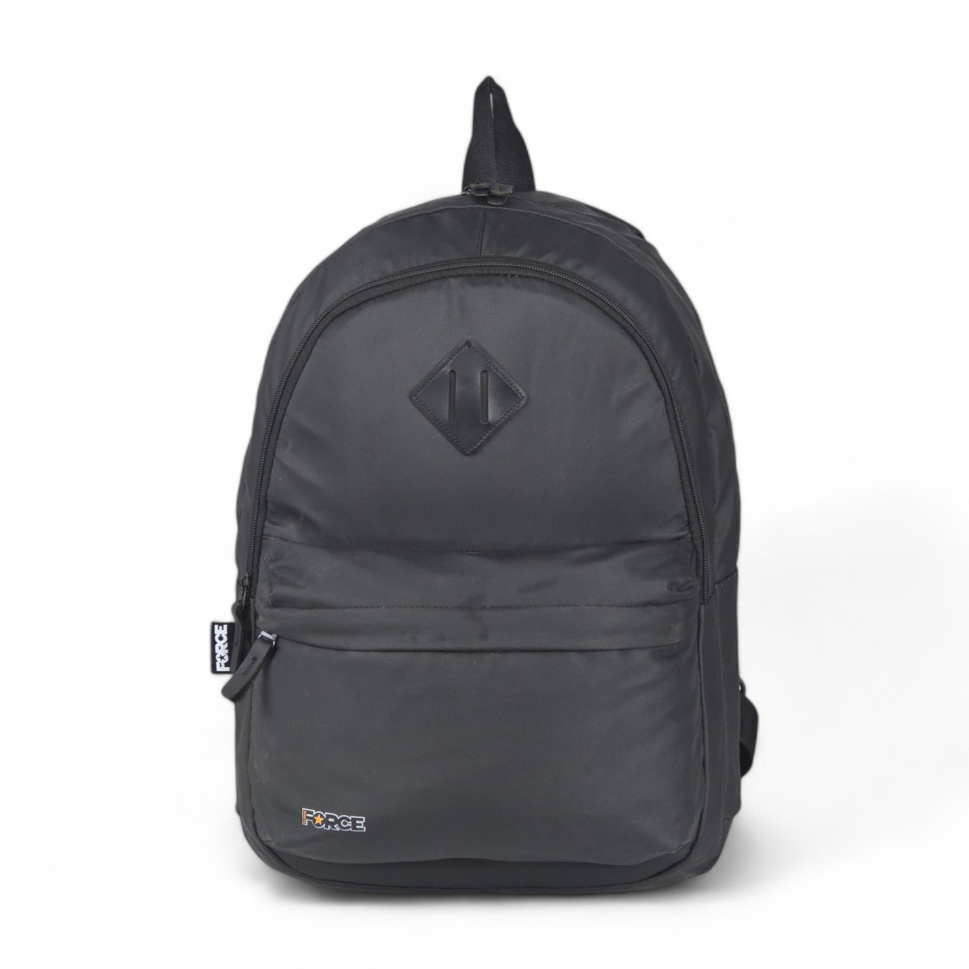 Force soft leather Backpack 14" laptop - Advanced matte BLACK | waterproof | FDB08