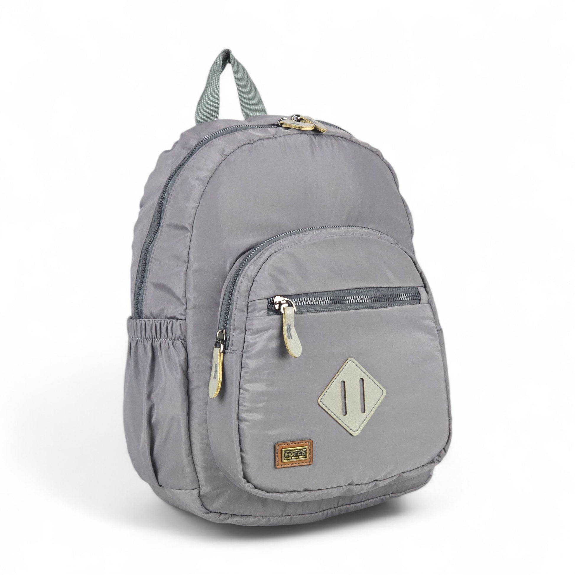 Force Girls Small Waterproof Backpack | Gray | Size 37 x 24 x 14 cm - Model FMG03