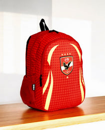 Force Backpack Unisex -Ahly pattern 2025 -Red - new edition - FNE-907-2025