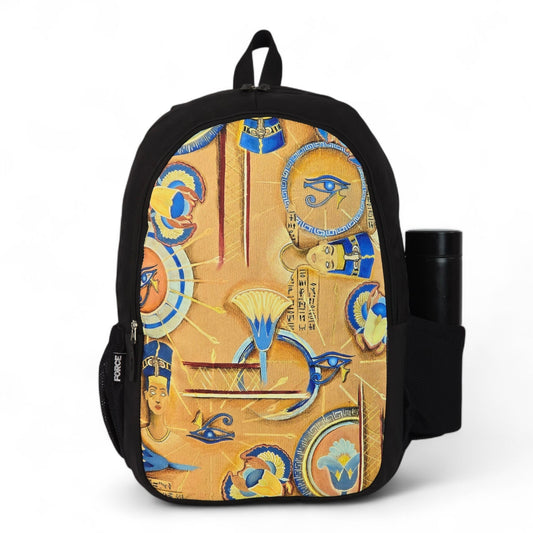 Force 15.6" Laptop Backpack for Boys - Pharaoh Pattern - FNE040 - Force Horus