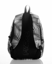 Force Backpack Unisex -black & white pattern - new edition - FNE-008