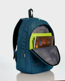 Force Daily Backpack Linen Teal Blue - FDB2025