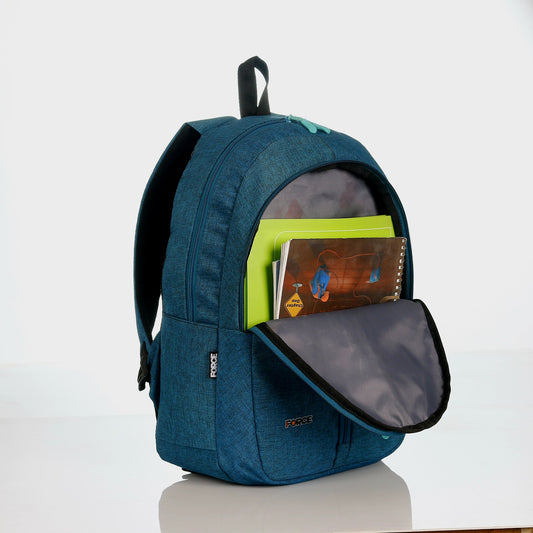 Force Daily Backpack Linen Teal Blue - FDB2025