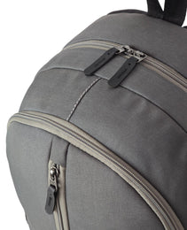 Force Basic Backpack-full waterproof-Dark Gray With yellow zipper FDB-20-19