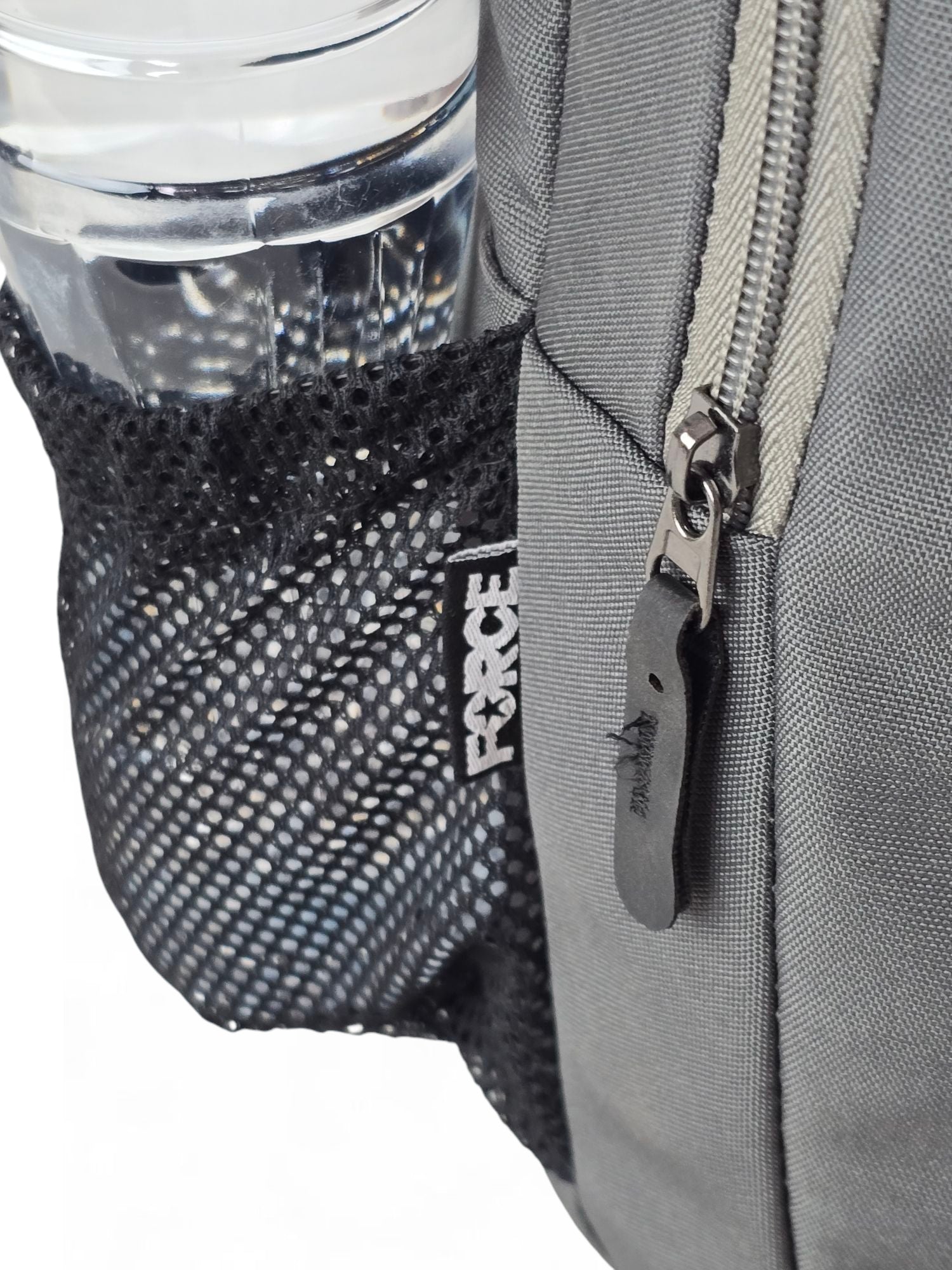 Force Basic Backpack-full waterproof-Dark Gray With yellow zipper FDB-20-19