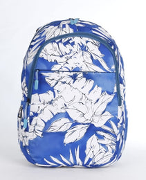 Force Backpack Unisex -floral pattern blue - new edition - FNE031