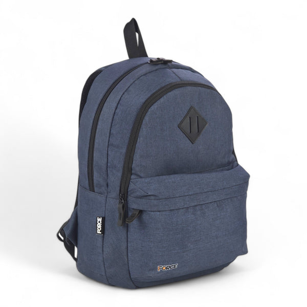 Force Laptop Backpack 14" - Advanced Basic - Navy Linen | Water resistant | FDB07