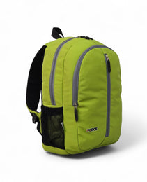 Force Basic Backpack - Fully Waterproof - Olive Green - with Gray Front Zipper FDB-20-48