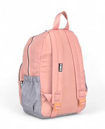 Force Girls Small Waterproof Backpack | Pink-Gray | Size 37 x 24 x 14 cm - Model FMG01