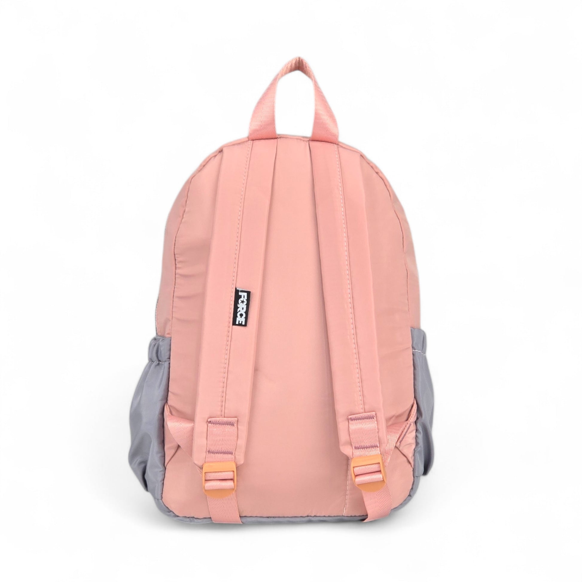 Force Girls Small Waterproof Backpack | Pink-Gray | Size 37 x 24 x 14 cm - Model FMG01