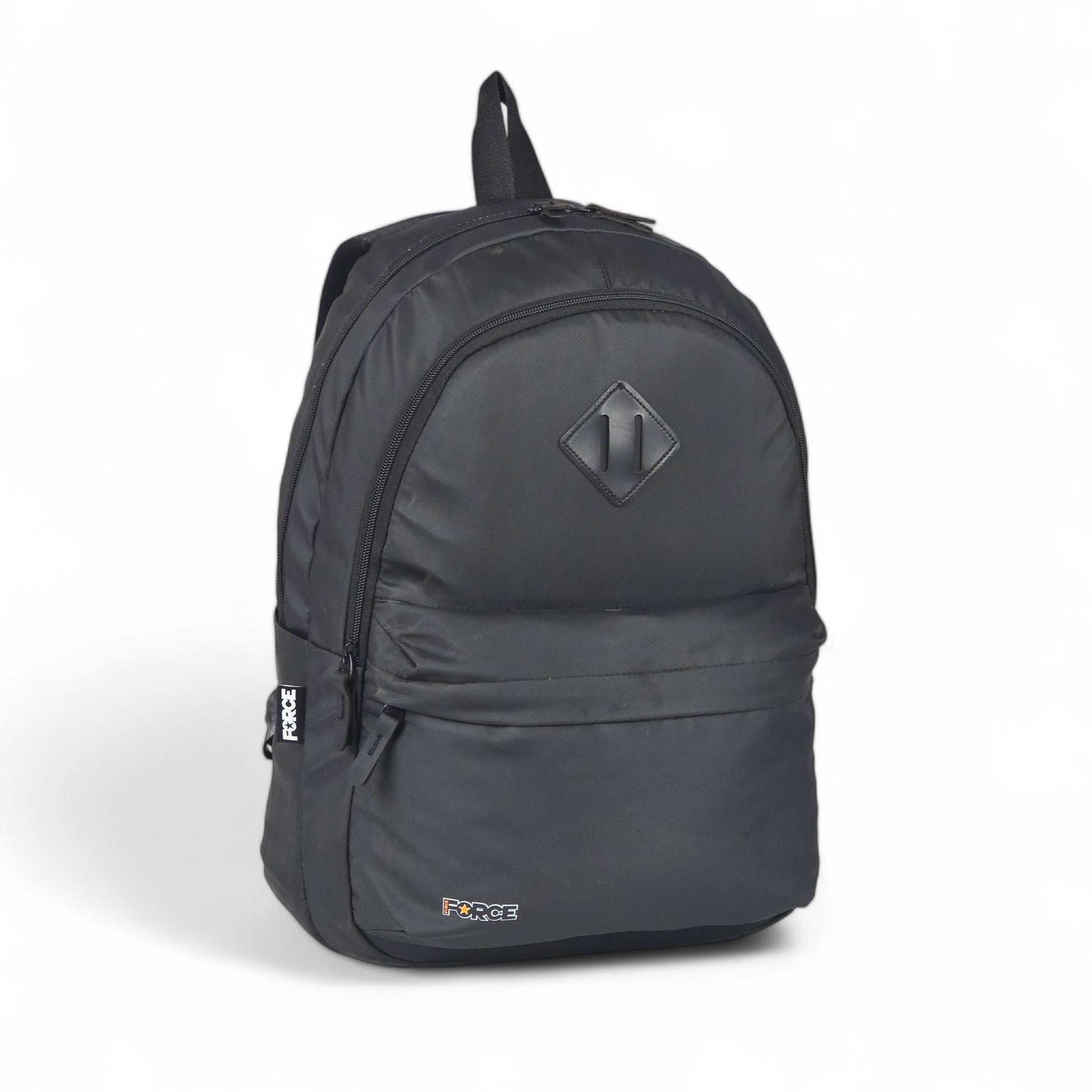 Force soft leather Backpack 14" laptop - Advanced matte BLACK | waterproof | FDB08