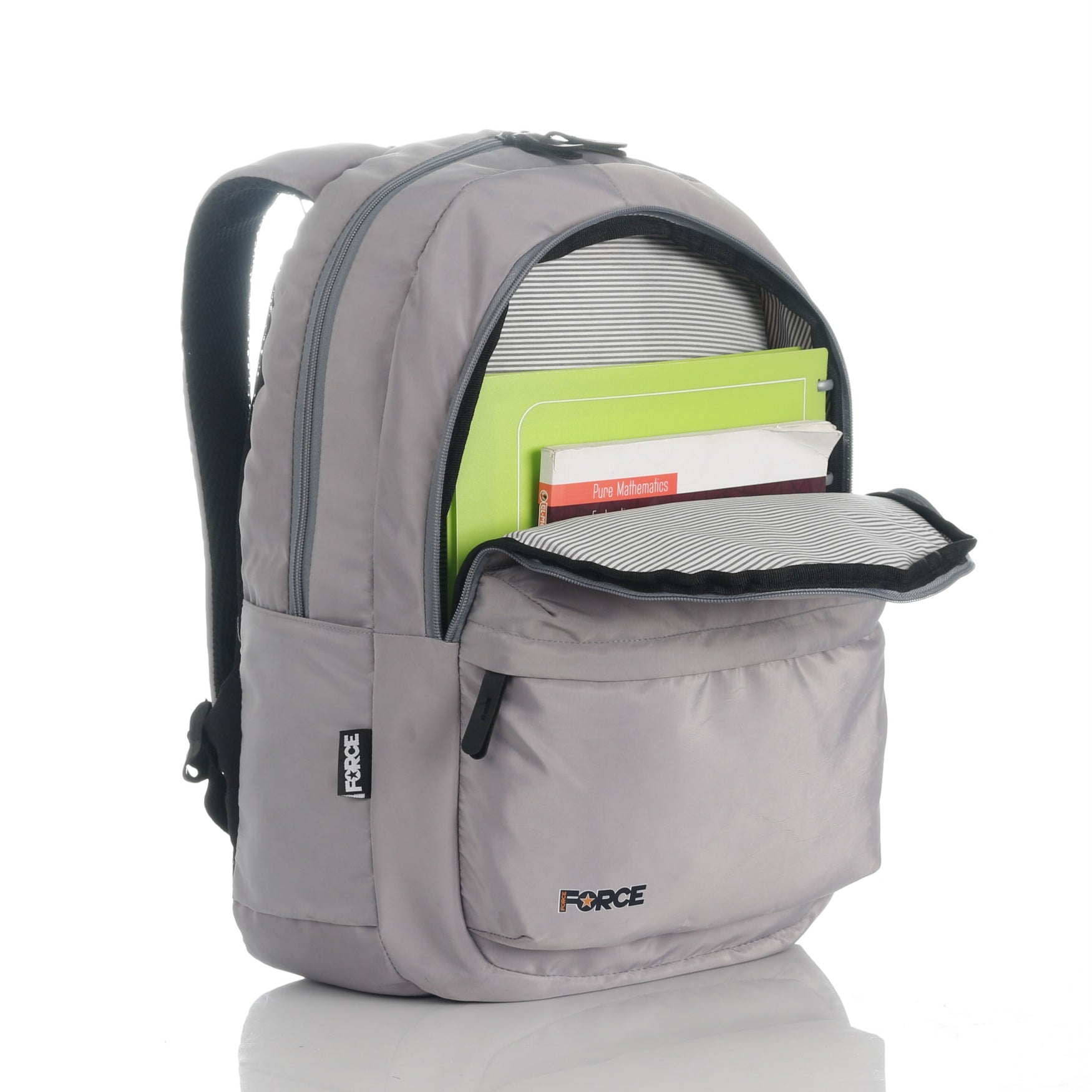 Force Laptop Backpack 14" - Advanced Basic - Gray | waterproof | FDB03