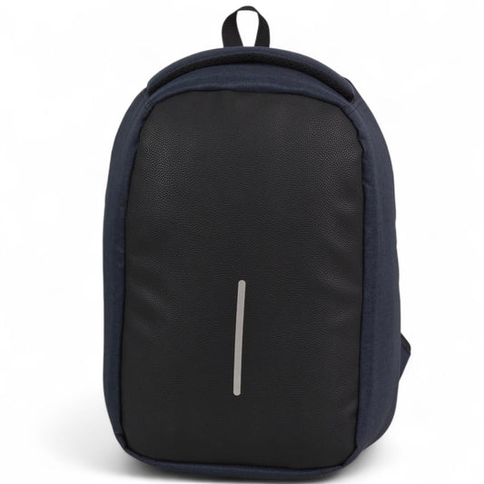 Force 20 Inch Business Laptop Bag for Travel and Short Trips - Anti-theft bag - Black&Navy linen - Anti-theft-11