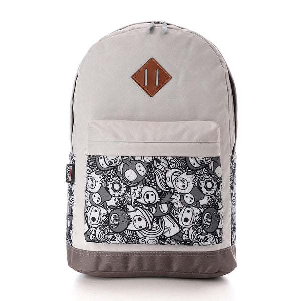 Force Daily Backpack - 15.6" - Light Gray - FG-GRAY-15 - FORCE STORES