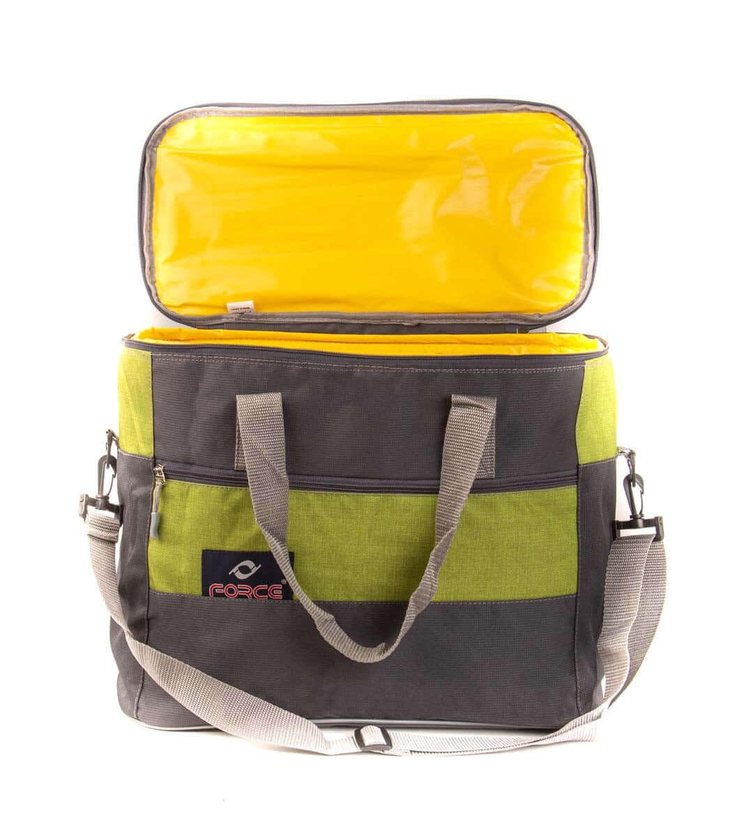 Lunch bag Force - Freezer/food storage- Green/Gray- 25-L- FC-0221 - FORCE STORES