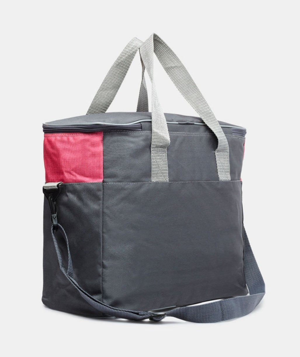 Lunch bag-Freezer/food storage bag-Pink/Gray-25-L- FC-0222 - FORCE STORES