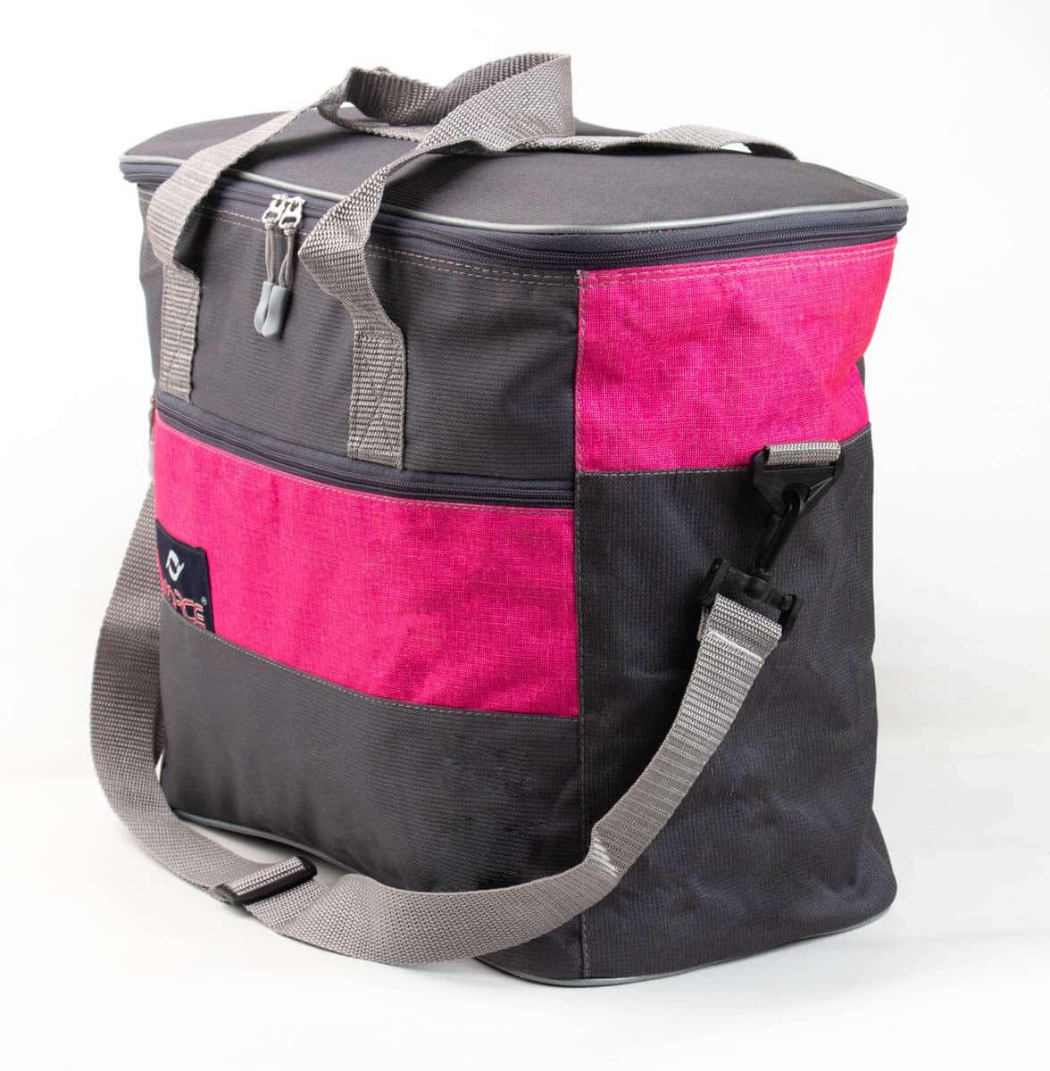 Lunch bag-Freezer/food storage bag-Pink/Gray-25-L- FC-0222 - FORCE STORES